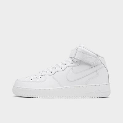 NIKE ナイキ W Air Force 1 Mid トリプルホワイト 23.5 Nike Air Force 1 Mid '07 All Triple White Whiteout Retro Classic