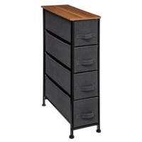 Badregal Mit 4 Textilschubladen, 48X20X75 Cm - 5Five Simple Smart