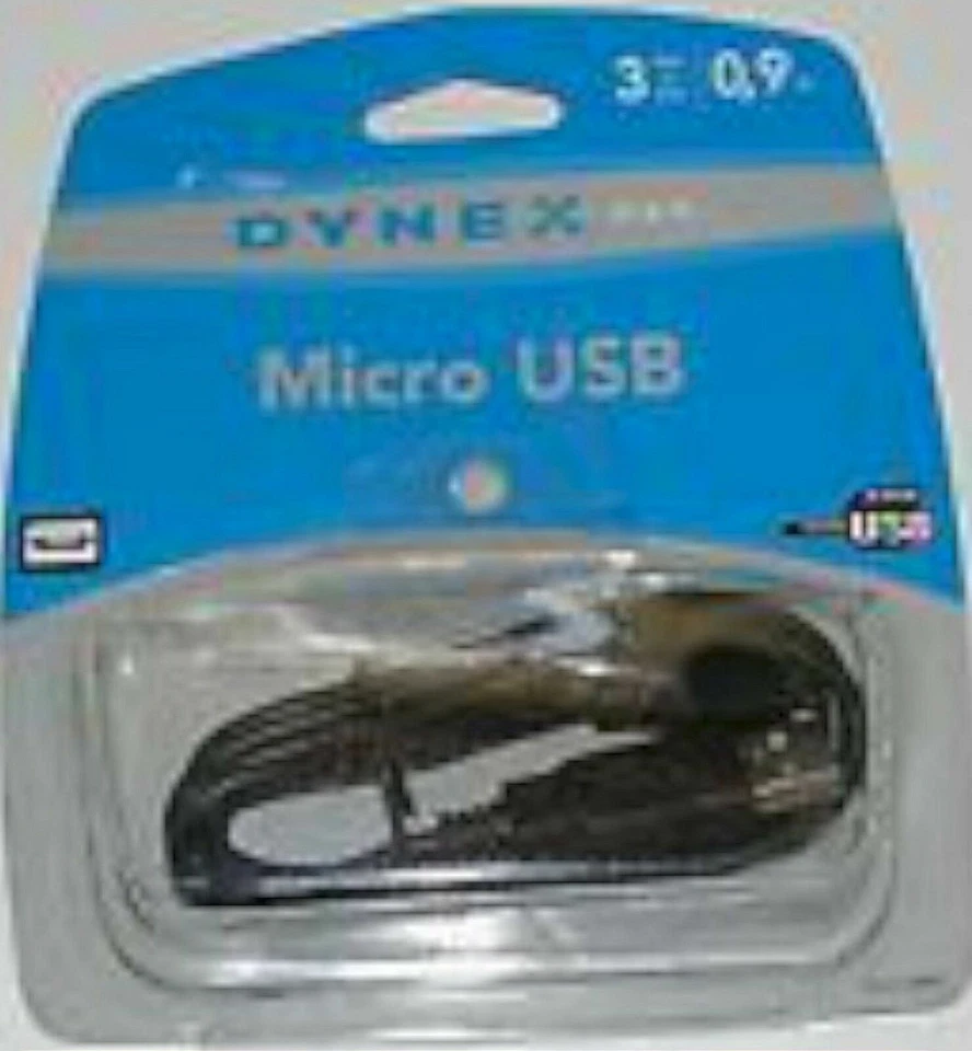 Новый Dynex DX-C114201 3'-фут Micro-USB зарядки синхронизации кабель питания для контроллера PS4 - Изображение 2 из 2