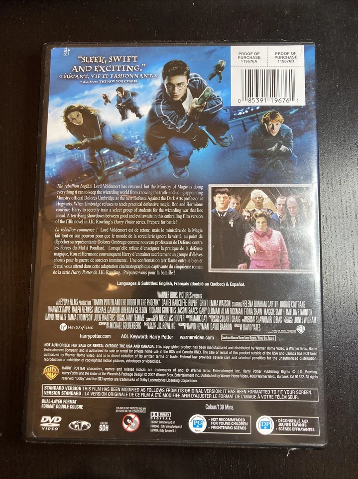 Harry Potter and the order of the phoenix Sealed / Emma Watson - Image 2 of 4