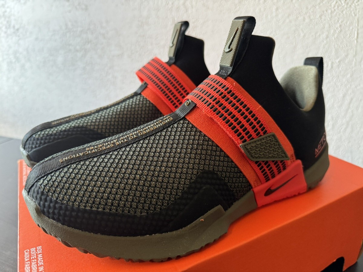 Nike Metcon Sport 'Black Team Orange' AQ7489-006 Men's No-Lid