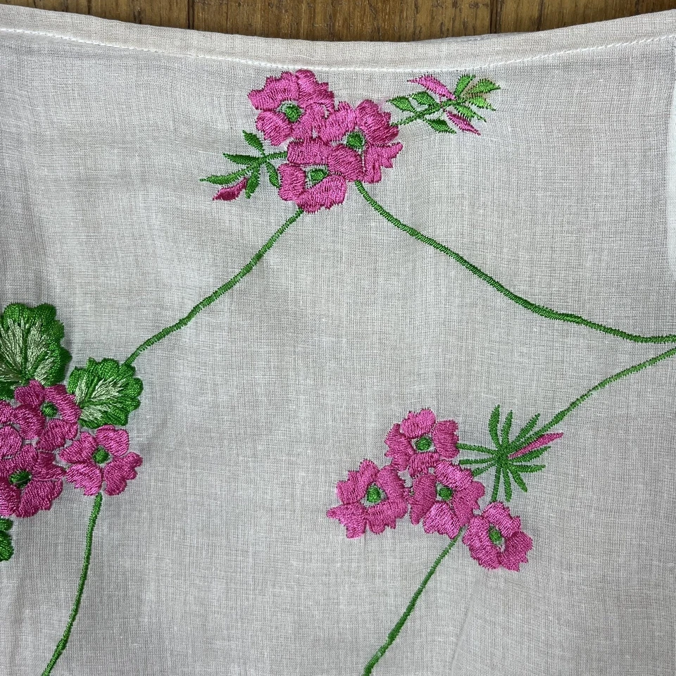 Minifalda Anthropologie Plenty (talla 6) Tracy Reese bordada floral de algodón Foto 2 de 4