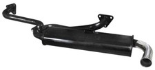 Quiet Pack Exhaust System For 1975-1978 Vw Type 2 Bus And Type 4 - 3714 Quiet Pack Exhaust System For 1975-1978 Vw Type 2 Bus And Type 4 - 3714