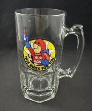 Vintage 1988 Anheuser-Busch "This Bud's For You" Budweiser Heavy Glass Stein