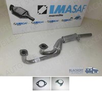 Imasaf Auspuff VorschalldäMpfer + ZubehöR für Alfa GTV + Alfetta GT 1.8 + 2.0