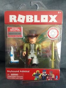 Roblox Skybound Admiral For Ages 6 1 Figure Accessories Virtual Game Code Ebay - roblox military suit clothes codes