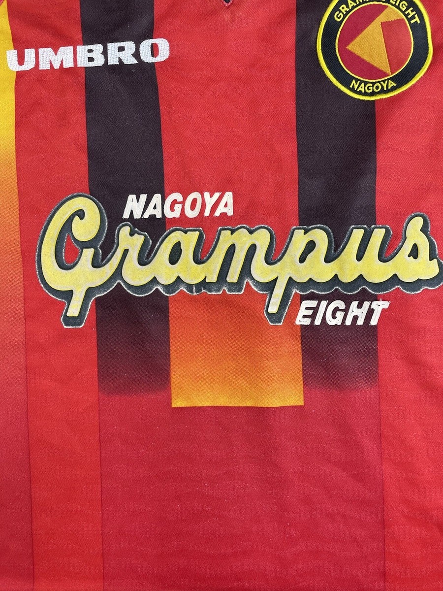 NAGOYA CRAMPUS EIGHT 1996/1998 HOME FOOTBALL SHIRT UMBRO