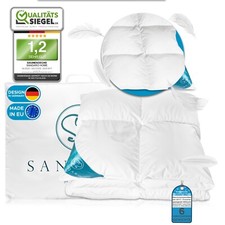 Daunendecke Winterdecke Bettdecke 155x220 1400g Kassettendecke ÖKO-TEX RDS warm