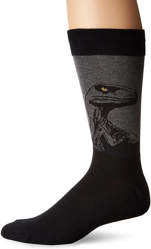 Meias masculinas Socksmith 258188 Raptor corte tripulação estendida sapatos tamanho SO - Imagem 2 de 2