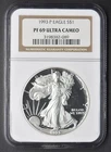 1993-P Silver Eagle NGC PF69 Ultra Cameo $1 - COINGIANTS -