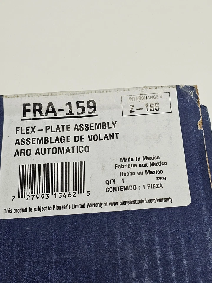Pioneer Auto Trans Flexplate FRA-159 For 1992-1999 Oldsmobile Bravada Cruiser - Image 2 of 4
