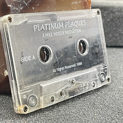 MIKE MOSLEY PLATINUM PLAQUES RAP MUSIC CASSETTE TAPE STEADY MOBBIN PRODUCTIONS