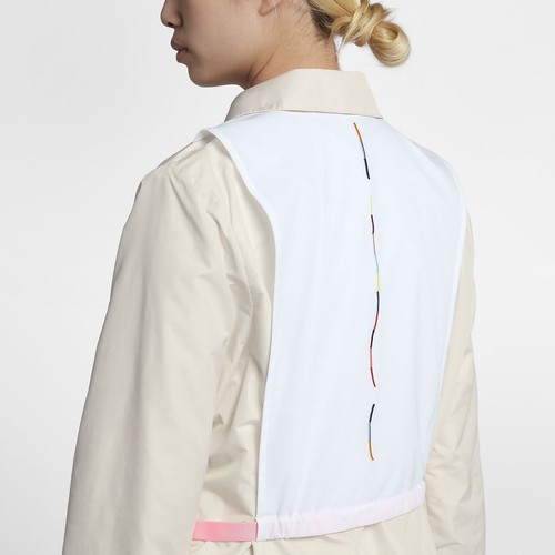 NikeLab Collection Women’s Dress Jacket Over Coat Jacket Nike Waistcoat SIZE XS - Picture 2 of 17