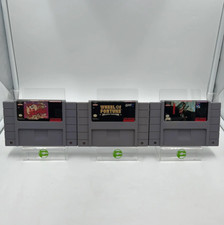 Cliffhanger, Wheel of Fortune Deluxe Edition, Taz-Mania Super Nintendo SNES Game