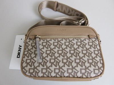 DKNY Women s Crossbody Bag with Zip - One Size -Brown (NWT)