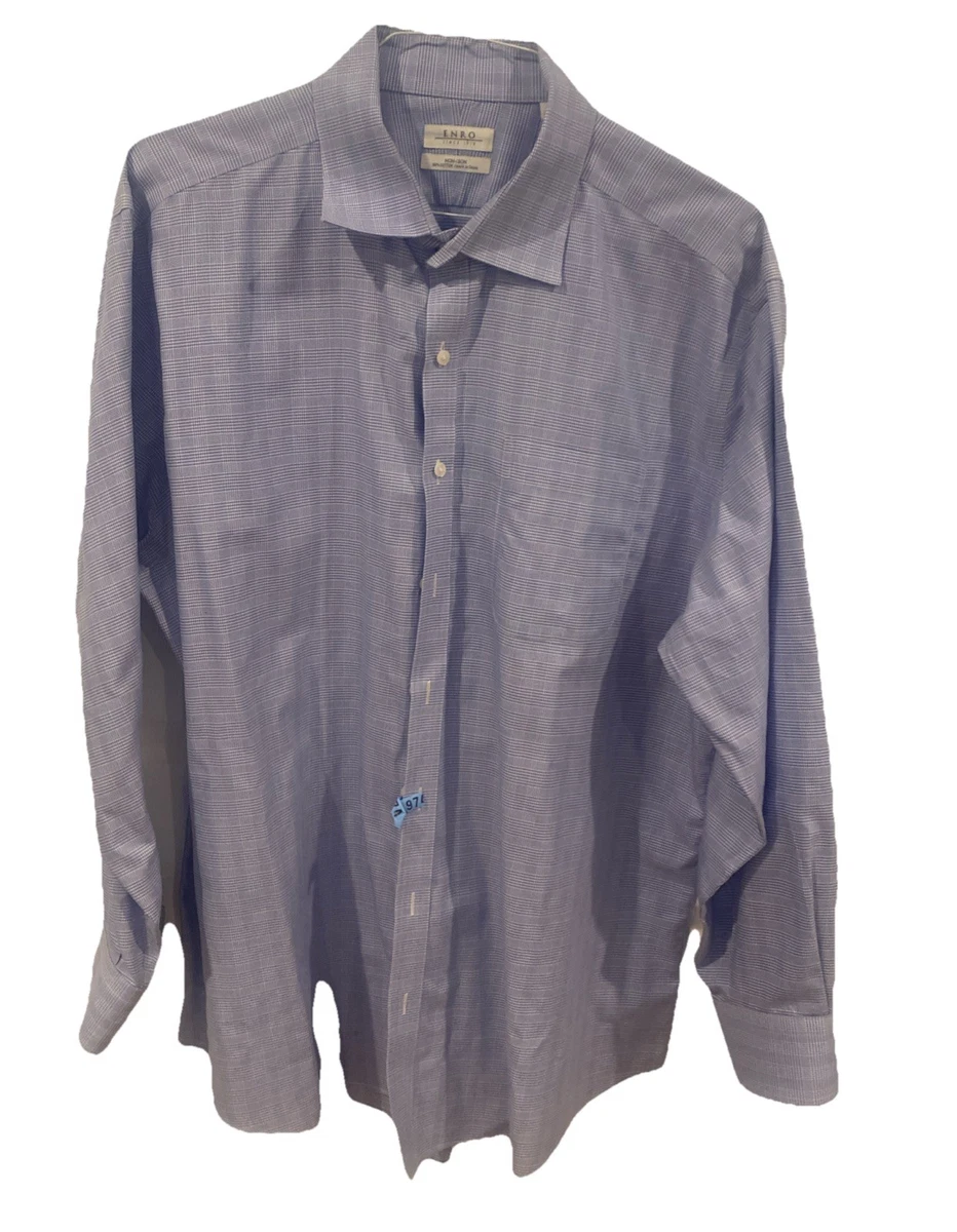 ENRO 100% Cotton Regular Fit Dress Shirts for Men for sale | eBay