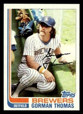 1982 Topps #765 Gorman Thomas *Fresh from Pack!*