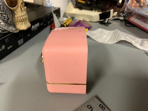 Altoparlante Bluetooth retrò portatile - finta radio d'epoca - rosa - HM11 - Foto 6 di 7