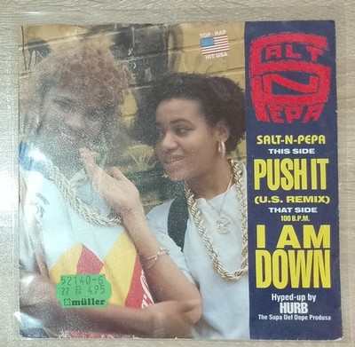 (Vinyl 7'', Single-Schallplatte) Salt-N-Pepa   Push It (1988)