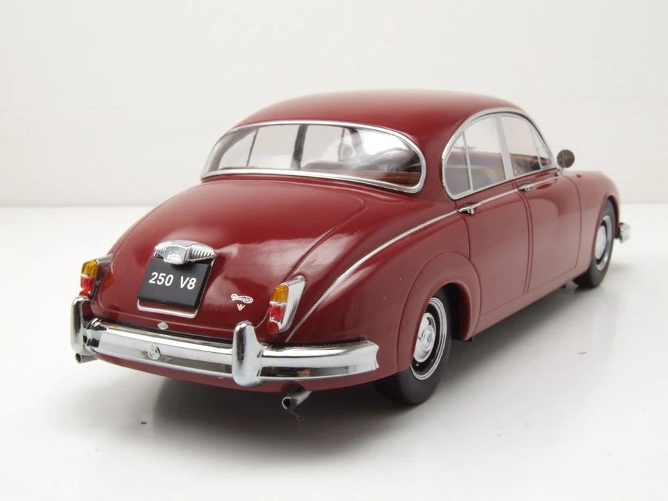 Daimler 250 V6 LHD 1962 rot Modellauto 1:18 KK Scale - Bild 2 von 4