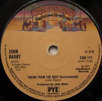 Donna Summer / John Barry Down Deep Inside (Theme From The Deep) Casablanca R