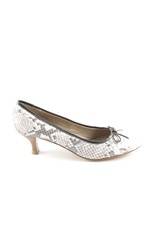 CENEDELLA High Heels Damen Pumps Gr. DE 41 weiß-hellgrau extravaganter Stil