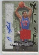 2007-08 Bowman Elevation Rookie Writings Relics Green 8/9 Arron Afflalo Auto 0af