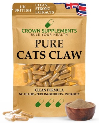 Pure Cats Krallenkapseln | Clean Extracts | Crown Supplements UK