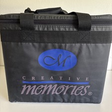 Creative Memories Rare Paper Tote Storage Organizer 24 Hanging Folders