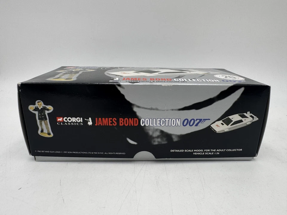 DIE CAST 1/36 " LOTUS ESPRIT & JAWS SET " 65001 CORGI CLASSICS - Immagine 4 di 4
