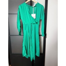 Cushnie x Target Women's Emerald Green Wrap Dress Size 4 NWT