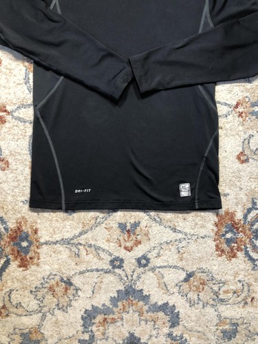 Nike Pro Combat Dri-FIT Fitted Shirt Mens Medium Long Sleeve Base Layer Top - Picture 4 of 9