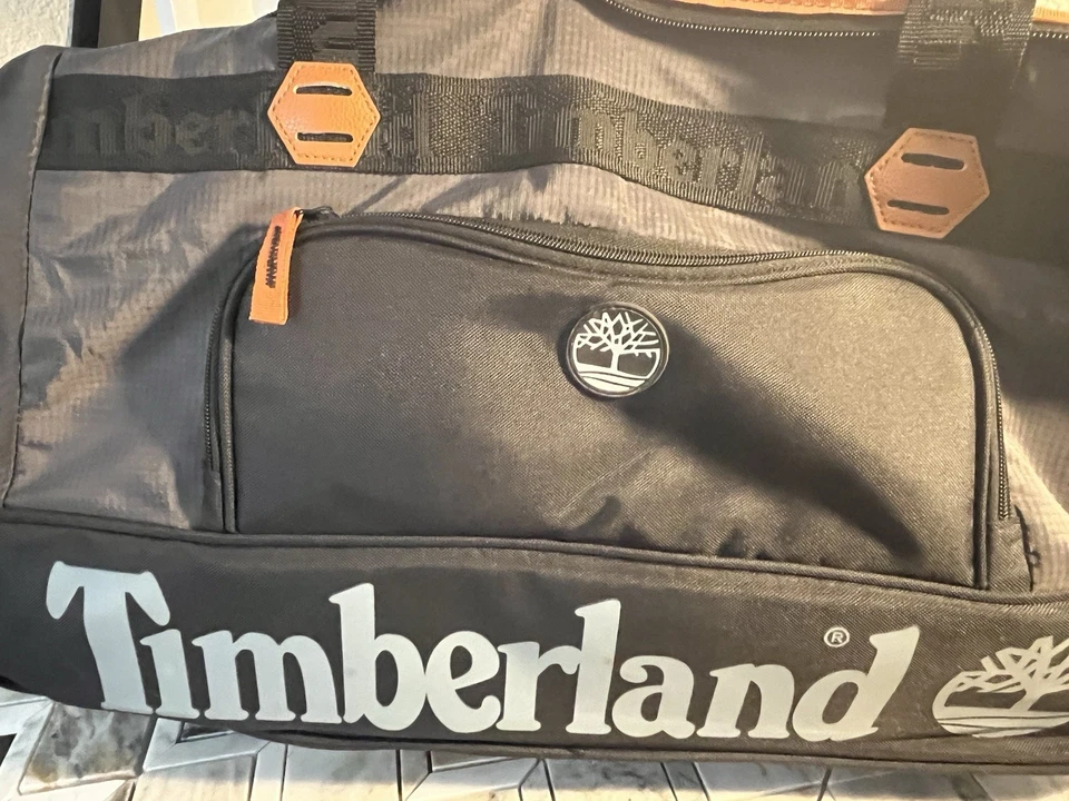 Bolso de Lona Grande Timberland Azul Nylon Foto 2 de 4