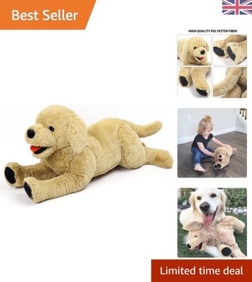 Weiches und kuscheliges 53 cm Golden Retriever Stofftier - umweltfreundlich und sicher