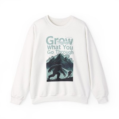 Grow What You Go Through Sweatshirt | quiet progress, small wins club