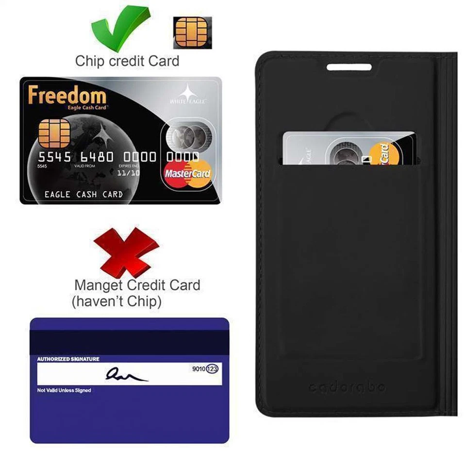 Case for HTC ONE M9 Phone Cover Protection Stand Wallet Magnetic - Image 3 of 4