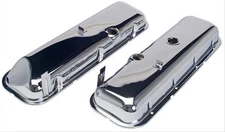 Trans-Dapt Performance Chrome Valve Covers 9504 Chevy BBC 396 427 454