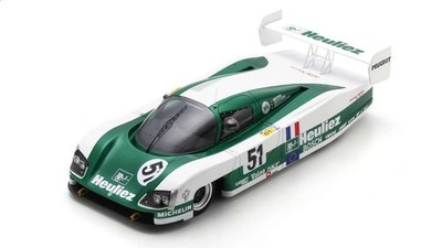Spark 18S844 1/18 WM P88 Peugeot No.51 24H Le Mans 1988 405km/h