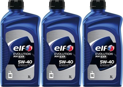 3l ELF Evolution 900 SXR 5W-40 Motoröl ACEA A3/B4 SP BMW Longlife-01, BMW LL-01