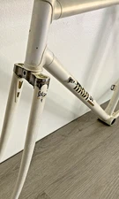 MASI 3V FRAME AND FORK 53 CM 2.5 KGS STEEL ITALIAN THREADING 126 MM REAR SPACING