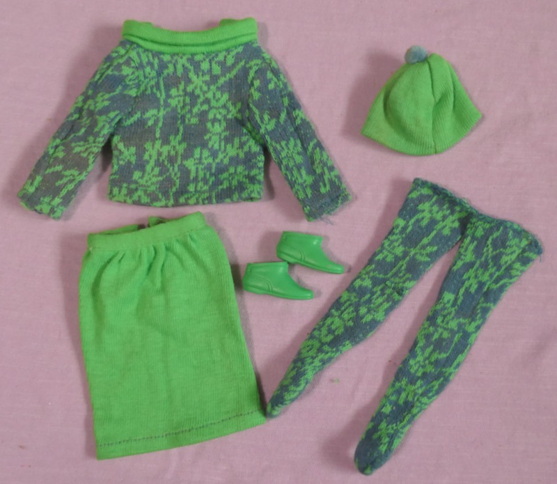 Vintage Francie Clothes - Vintage Francie 1250 Gad About