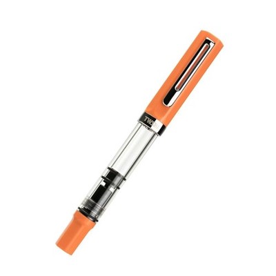 TWSBI ECO Heat Füllfederhalter EF Feder Orange Kolbenfüller Selten Japan Neu
