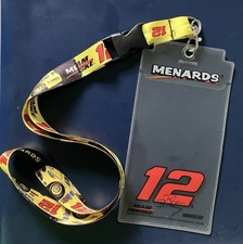 Ryan Blaney 2018 Wincraft #12 cordón Penske con soporte de credencial hecho en EE. UU.