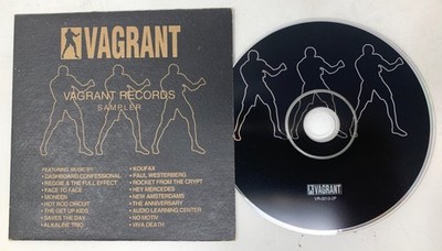 Vagrant Records 2003 Sampler CD 17 songs Dashboard Confessional+more VG COND