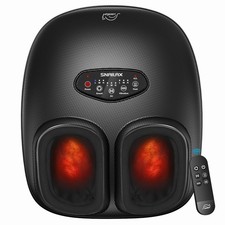 Snailax Shiatsu Foot Massager with Heat, Deep Kneading, Compression, Vibratio...