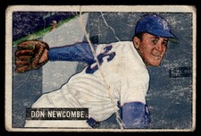1951 Bowman Don Newcombe Brooklyn Dodgers #6