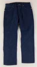Wrangler Jeans 13MWZ VTG 90s Blue Mens 33x30