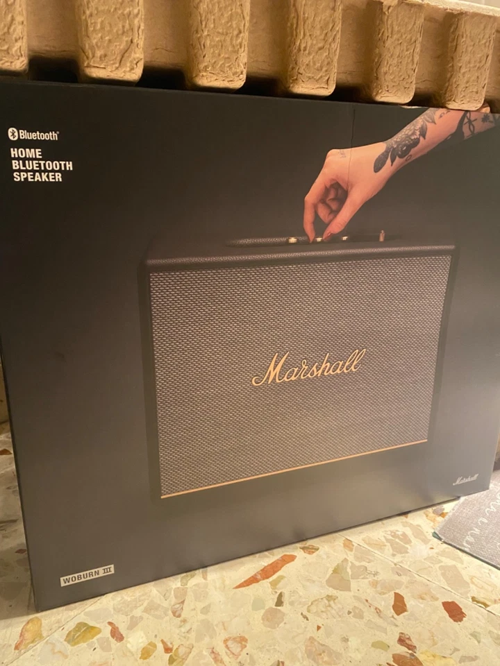 Marshall woburn iii 3 Cassa Amplificata Bluetooth 80 Watt Rms Stereo - Immagine 4 di 4