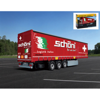 Curtainside Trailer Schoeni Ch Kit 1:24 Italeri Kit Camion -D- Neues Modell