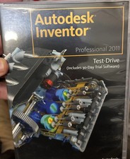 Autodesk Inventor Professional 2011 Test-Drive 30 Day Trail Discs Only